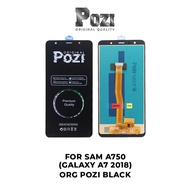 LCD TOUCHSCREEN SAMSUNG A750/A750F (GALAXY A7 2018) BLACK POZI