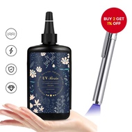 L 100g Odorless UV Hard Glue - Crystal Clear for DIY Jewelry & Phone Repair | E7000 T7000 B7000 Alte