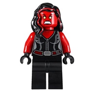 (EOL) LEGO Minifigure sh372 - Red She-Hulk 76078 (Hulk vs. Red Hulk) Marvel Superhero Toy Gift