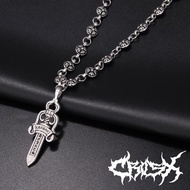 EVAN CH NECKLACE / FLOWER CH CROSS NECKLACE OVAL SWORD PEDANG KALUNG TENGKORAK SKULL NECKLACE / KALU