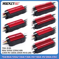 ROCKET-RC POWERFUL BOAT ESC/ESC-HV 70A/90A/105A/130A/130A HV/160A HV/200A for RC Boat