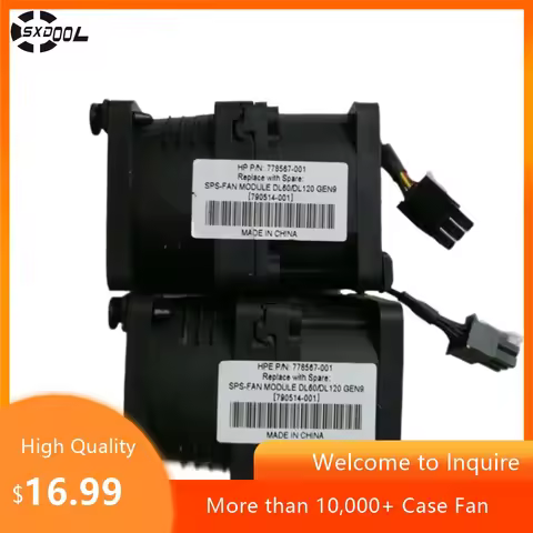 For DL160 GEN9 Server G9 V40W12BS1M5-08T02 Server Fan 779104-001 768755-001 Heatsink Fan 768753-001 