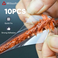 Mitsushi 10pcs Tire Seal Strip Patch Tire Repair Plug Tubeless Maintenance Tool Self adhesive