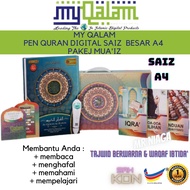 MyQalam Pen Quran Digital Bersaiz Besar A4. Buatan Malaysia . Lulus KDN . Pakej Al Mauiz. Sistem Tajwid Berwarna &amp; Waqaf