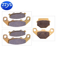 Motorcycle Front and Rear Brake Pads Set for Kawasaki ZXR250 C1 C2 C3 1991-1993 ZXR250R ZXR 250