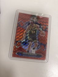 Panini Mosaic Andrew Wiggins 球員卡（紅波纹）
