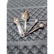 Stainless Steel Measuring Spoon Set 1ml, 2ml, 5ml, 15ml
