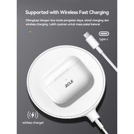 top sale ecle tws p8 earphone bluetooth 5.3 headset wireless charging