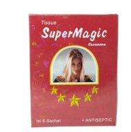 Tisu Super Magic Casanova Merah Original isi 6 Sachet