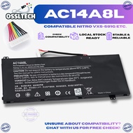 Acer Aspire V15 V17 V Nitro VX5-591G Vn7-591g VN7-792 Ms2395 Vn7-591  Vn7-791g AC14A8L VN7-592 VN7-5