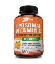 NutriFlair Liposomal Vitamin C 特級脂質體維他命C 1600毫克,180粒膠囊