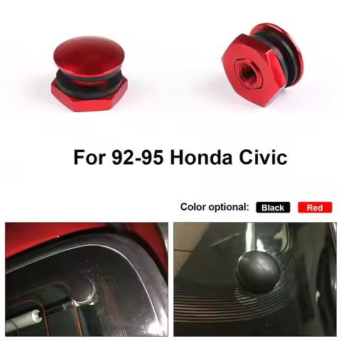 For 92-95 Honda Civic 3Dr Hatchback EG6 CRV Rear Glass Strut Hardware Kit complete