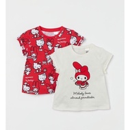 [Auth] Set of 2 HM girls' shirts size 6-9m to 18-24m