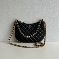 99新🆕 Chanel 香奈兒 23B Hobo 大號 黑色金釦