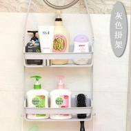 日式收納系列 廚房掛架 浴室掛架 門後掛架 戶外掛架【灰色】#H099031195