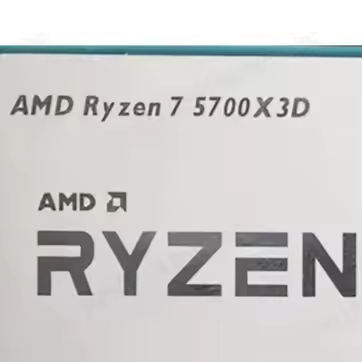 8 Core 16 Thread New Bulk 5700X3D Processor, Zen3 3D V-Cache, DDR4 Support, AM4 Socket, No Fan