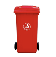 ถังขยะพลาสติก30/50/100 /120 /240ลิตร (มีล้อ สีน้ำเงิน/เขียว) ถังขยะเทศบาล ถังขยะใหญ่ ถังขยะพลาสติก ถ