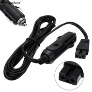 STAMWEEKEND Mini Fridge Lead Plug Wire, DC 12V 2m Car Refrigerator Lead Cable, Power Cord 2 Pin Lead
