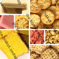 Biskut Timbang 200G Assorted Biscuit Wafer Stick, Cheese Keju Tasty Stick, ABC, Seafood, Chocolate V