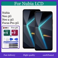 Original For Nubia Neo 5G Neo 2 5G Nubia Focus Pro 5G LCD Display Touch Screen Replacement