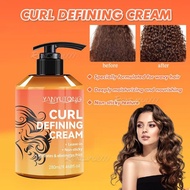 Curl Cream for Curly Hair 280ml Curl Hair Moisturizing Defining Lotion Long-Lasting Lotion Haircare 