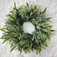 Home Indoor Outdoor Olive Decoration Living Room Door Hanging Wall Hanging Wreath New Product Cross-
