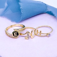 Jual Cincin Emas Huruf A H N Cincin Emas Huruf E kadar 375 Limited