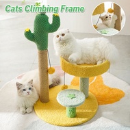Cats Climbing Frame Green Leaves Cat Scratcher Tree Cat Tree Cat Toys Cat Tree House