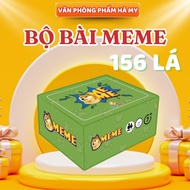 Bộ Bài Meme Đỉnh Cao 156 Lá Giấy Cứng Chống Nước