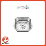 LEVANZO Italy R60 Series Kitchen Sink / Model: 1616DR