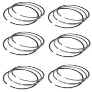 6Set STD Piston Rings 1-12121-094-1 1121210941 Fits for Isuzu 6SD1 Engine (3.5x2.5x5.0mm)