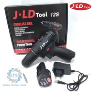 MESIN Promo Drill Jld 12s Drill Changer JLD Cordless Battery Drill Machine