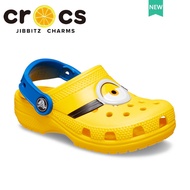 รองเท้า crocs เด็ก MINIONS CLOG รองเท้าแตะ กันลื่น น้ําหนักเบา เหมาะกับเดินชายหาด สําหรับเด็ก#206810
