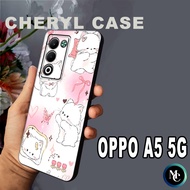 Rubber case for OPPO A5 5G/CC22 Cat Motif/softcase OPPO A5 5G/silicon OPPO A5 5G/case Handphone