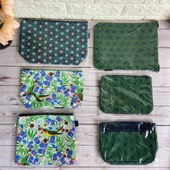 Clearance Isetan Gift Cosmetic Bag Female Portable Coin Purse Handbag Lattice Bag Japanese Order For