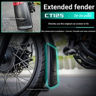 Suitable for Honda CT125 Modified Parts Extended Mudguard Front Mudguard Extended Front Soil Removal