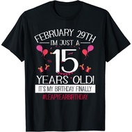 Feb 29Th Birthday Leap Year 60Th Birthday Gifts 60 Years Old Unisex T-Shirt