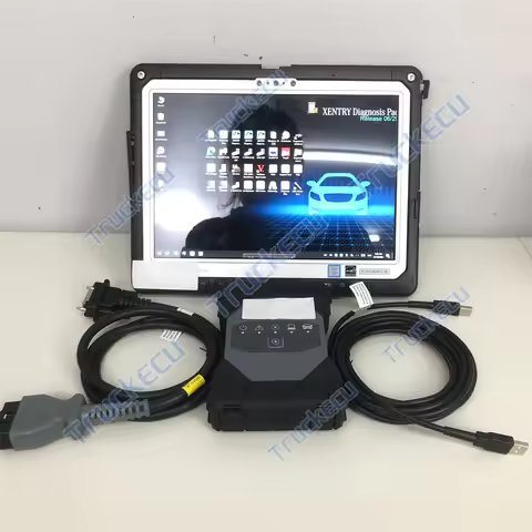 cf33 tablet OEM 2025 Diagnostic tool Full Set C6 Xentry DoIP Multiplexer PK sd c4 c5 Truck car diagn