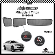 Mitsubishi Triton 2015 - 2018  Ninja Shades OEM Magnetic Sunshade Mitsubishi Triton Accessories 2016
