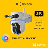 📸 EZVIZ H9c Dual 3K / 2K Camera | Dual-Lens CCTV 🔍 | 360° Outdoor Wireless WiFi 📡 | AI Tracking 🤖 |