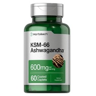 Horbäach KSM-66 Ashwagandha Supplement | KSM-66 Ashwagandha | Rehat & Rutin Malam / Relaxation & Nig