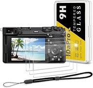 iDaPro Screen Protector for Sony Alpha A6700 A7C II 7C II A7CII / 6700 ZV-E1 ZVE1 Tempered Glass [3P