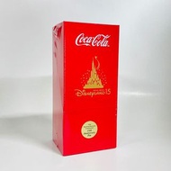 香港迪士尼樂園15周年 可口可樂 Coca Cola 紀念樽  限量徽章 Let’s Celebrate Disney Pin