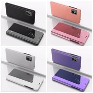 Casing OPPO A92 A52 FLIP COVER CLEAR VIEW STANDING COVER