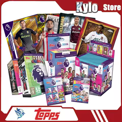 2026 Topps Premier League Packets Premier League Football Sports Trading Card Collection Cards Desig