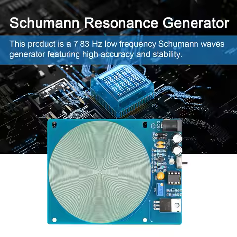 7.83Hz Schumann Waves Resonance Generator Ultra-low Frequency Pulse Audio Resonator USB Interface wi
