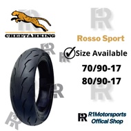[CHEETAH] Rosso Sport Tubeless Tyre Tayar 70/90-17 80/90-17