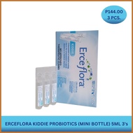 ☩ ♺ ◰ ERCEFLORA KIDDIE PROBIOTICS (MINI BOTTLE) 5ML 3's