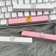 New DIY Customized Sanrio Kuromi Keycaps 6.25u Space Keycaps Mechanical Keyboard Keycaps Decorative 