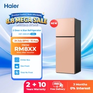 [FREE SHIPPING /READY STOCK] Haier 258L 2-Door Refrigerator /Fridge / Peti Sejuk/ 冰箱/ Peti Ais /Chil